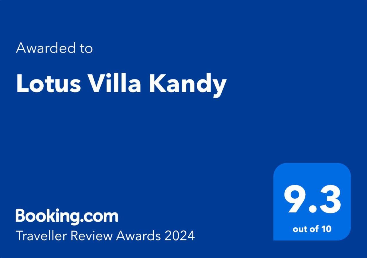 Lotus Villa Kandy Peradeniya Bagian luar foto
